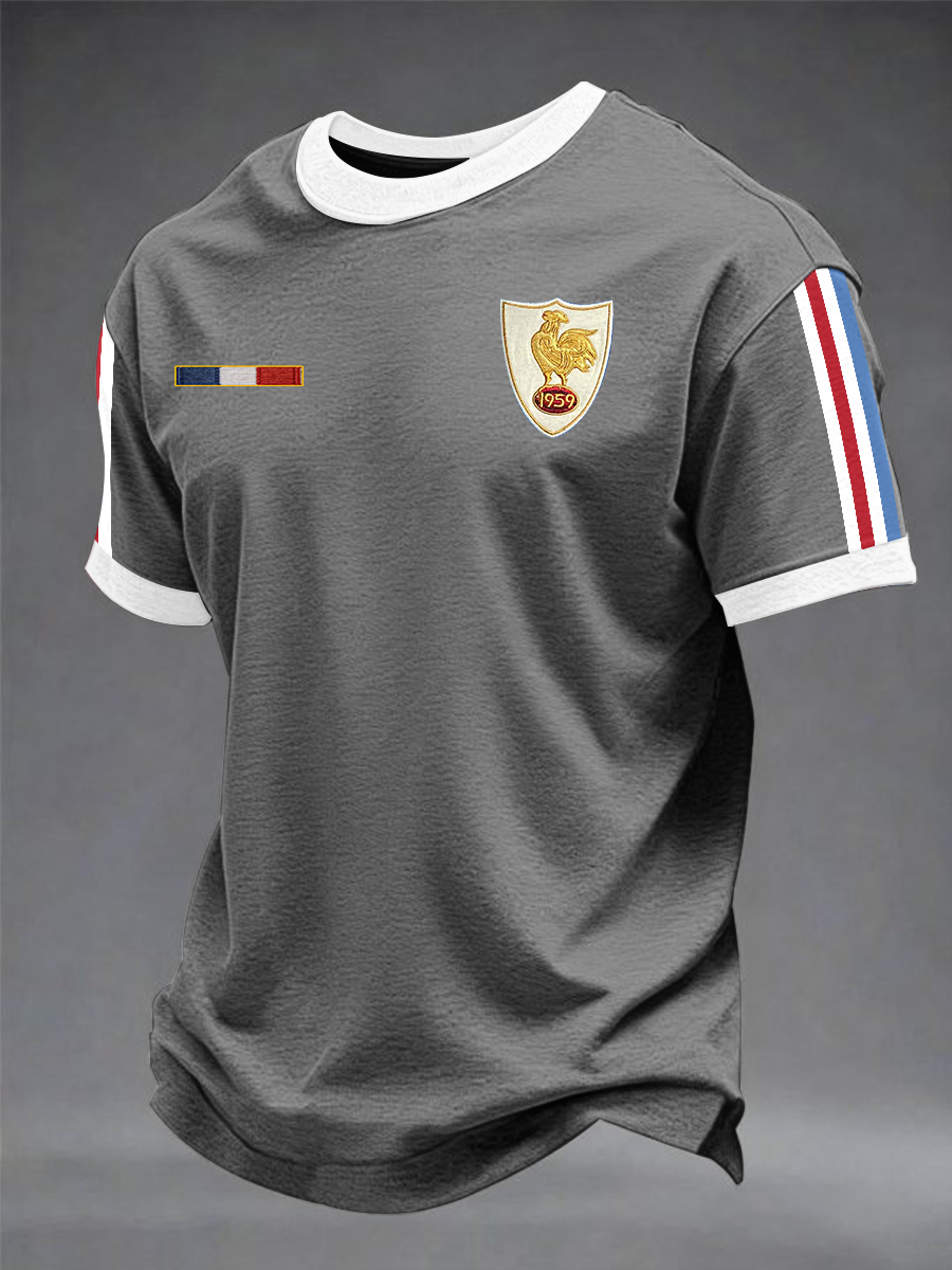 T-shirt à manches courtes France Rugby pour hommes