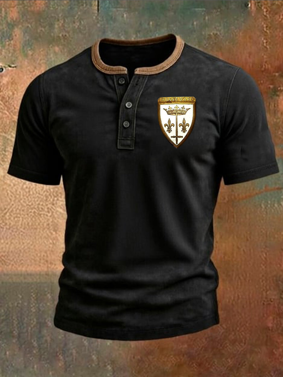 T-shirt à manches courtes Jeanne d’Arc pour homme