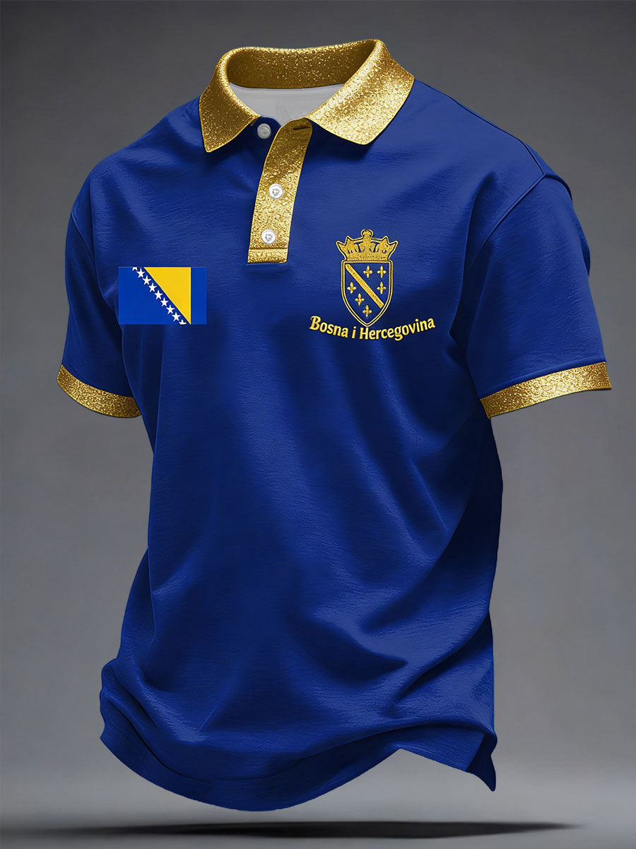 Hauts décontractés pour hommes, motif Bosnia ZMAJEVI, pour les amateurs de football
