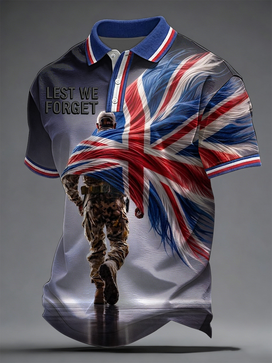 T-shirt Lest We Forget pour hommes