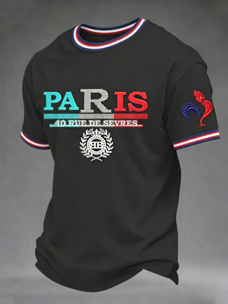 T-shirt à manches courtes pour hommes