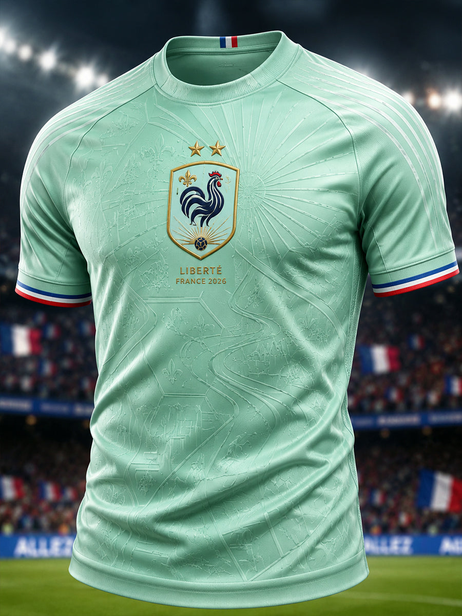 T-shirt manches courtes France Football pour homme