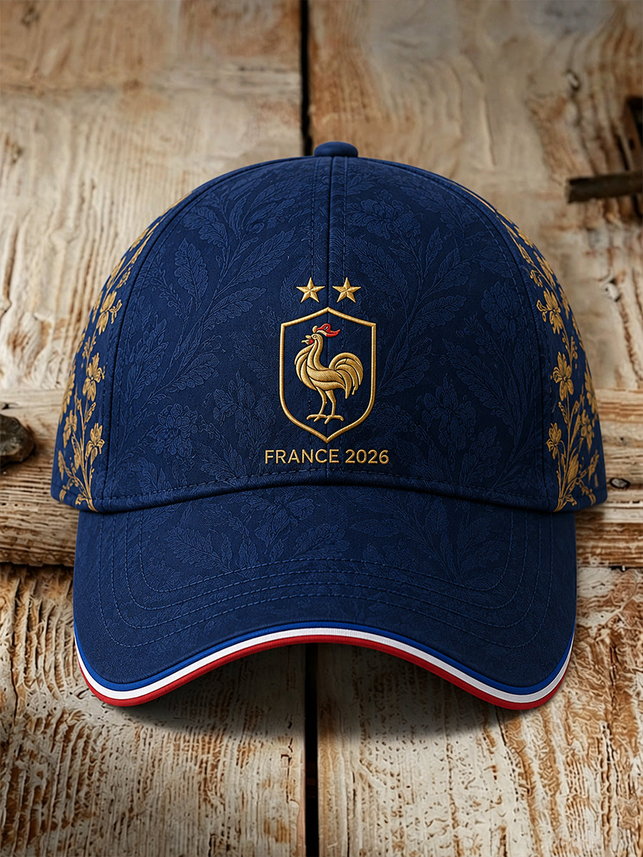 Casquette de football France unisexe