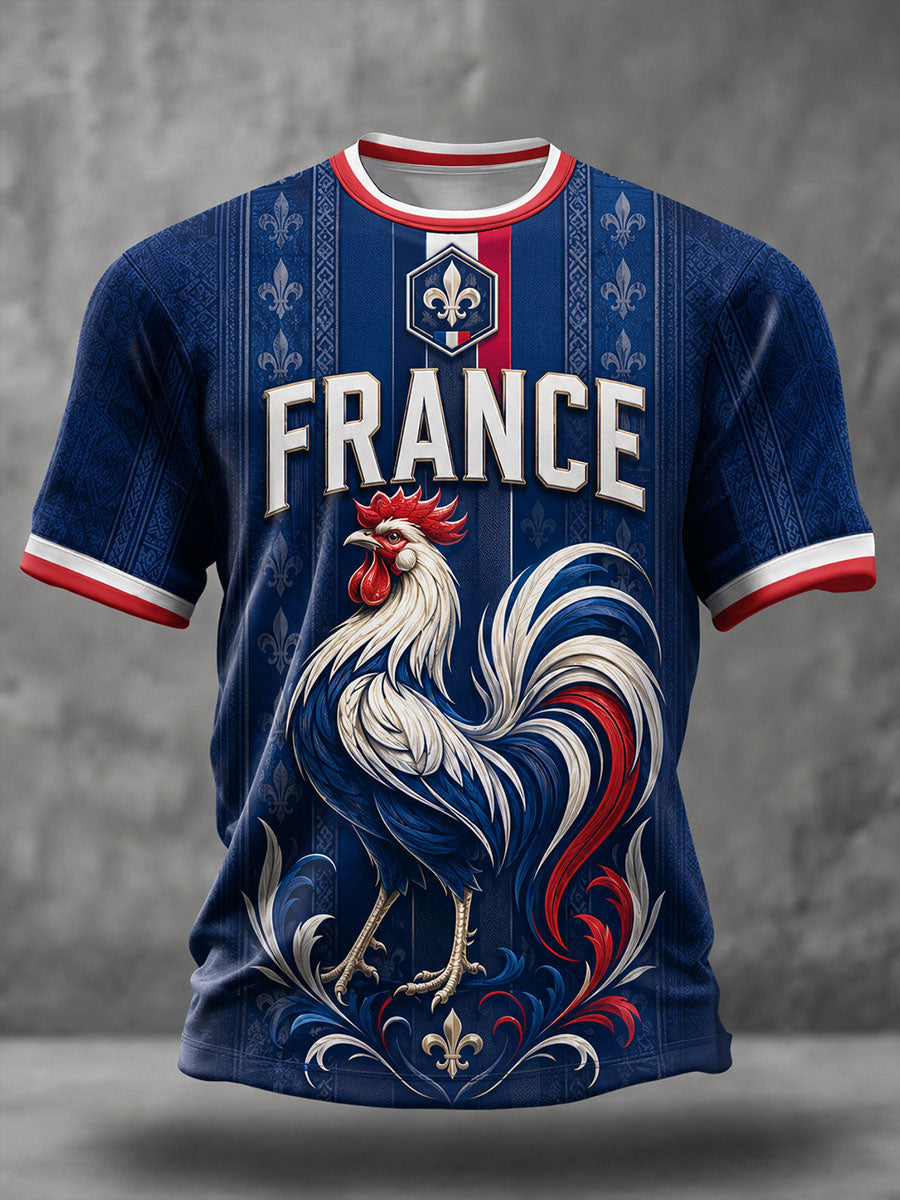 T-shirt manches courtes France Football pour homme