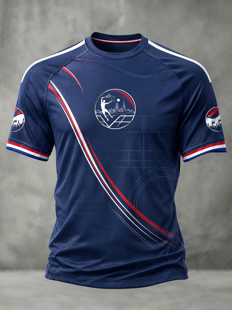 Chemise à manches courtes de l’Open de France pour homme