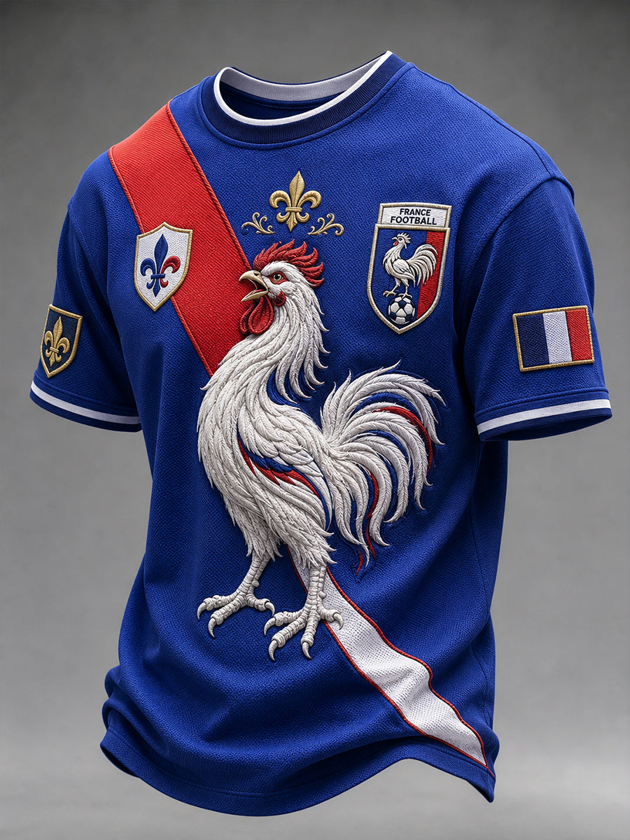 T-shirt manches courtes France Football pour homme
