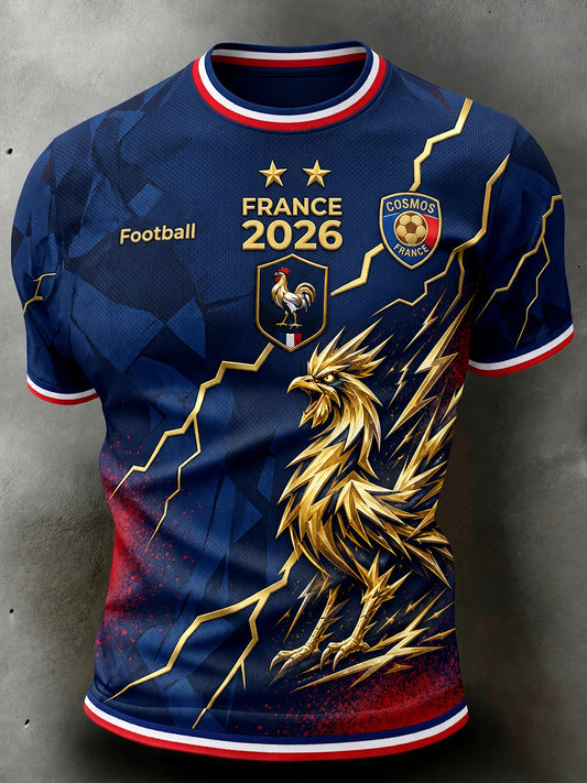 T-shirt manches courtes France Football pour homme