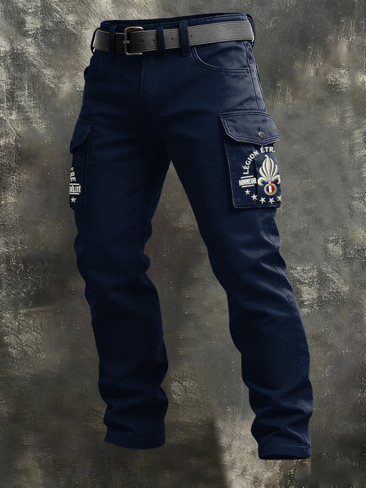 Pantalon de travail décontracté rétro Légion étrangère française