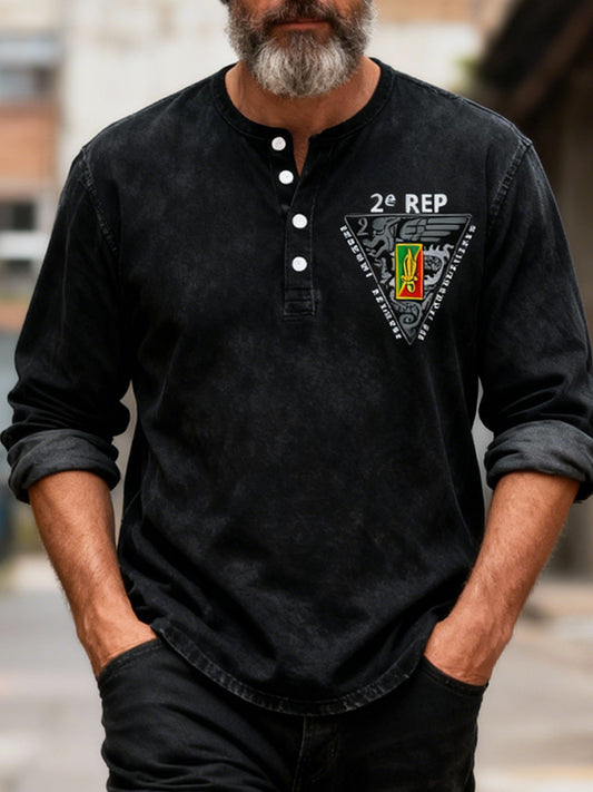 Rétro Légion étrangère française 2e Régiment de parachutistes Casual Henry