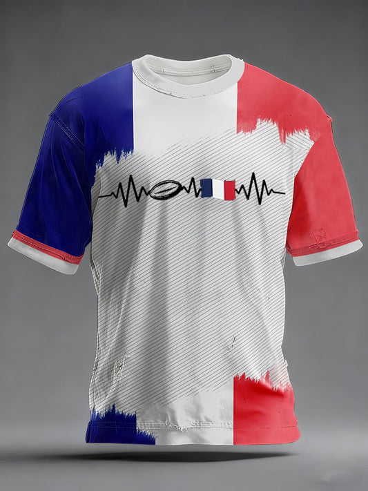 T-shirt à manches courtes France Rugby Homme