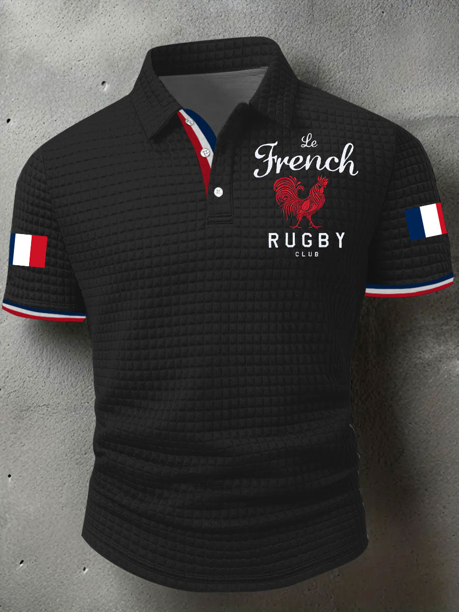 Chemise à manches courtes France Rugby Homme