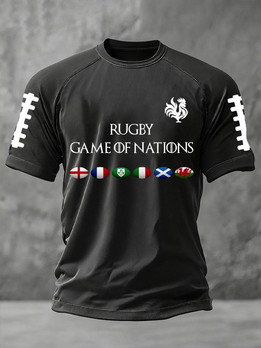T-shirt à manches courtes France Rugby Homme