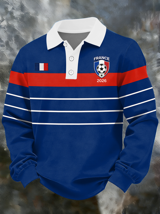 T-shirt à manches longues Franch Football Homme