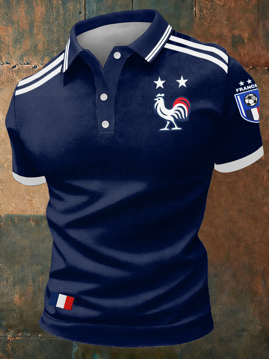 Chemise de football Franch Homme