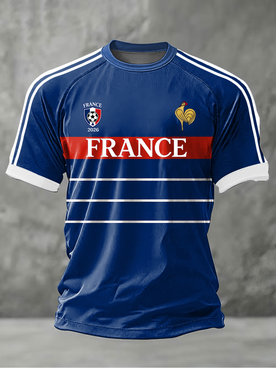 T-shirt à manches courtes Franch Football Homme