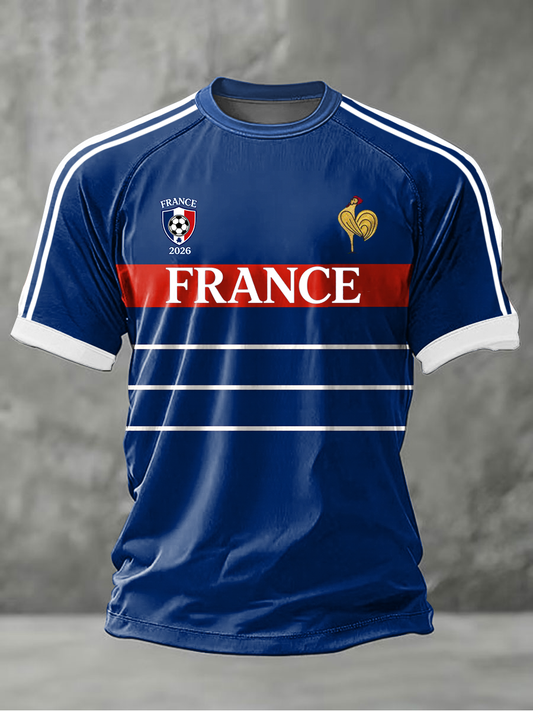 T-shirt à manches courtes Franch Football Homme