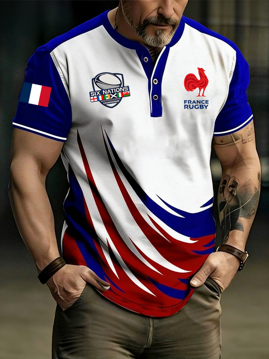 T-shirt à manches courtes France Rugby Homme
