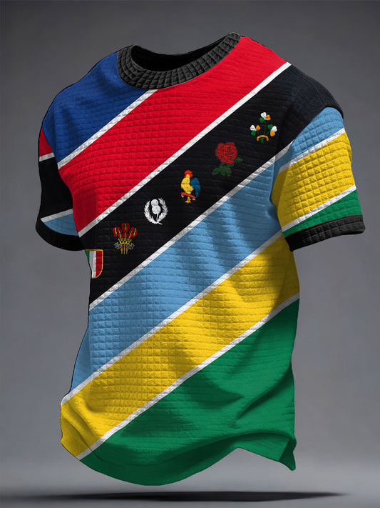 T-shirt imprimé 6 Nations Rugby Lover Homme