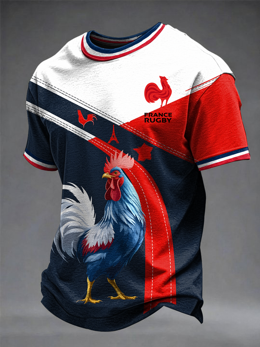 T-shirt à manches courtes France Rugby Homme