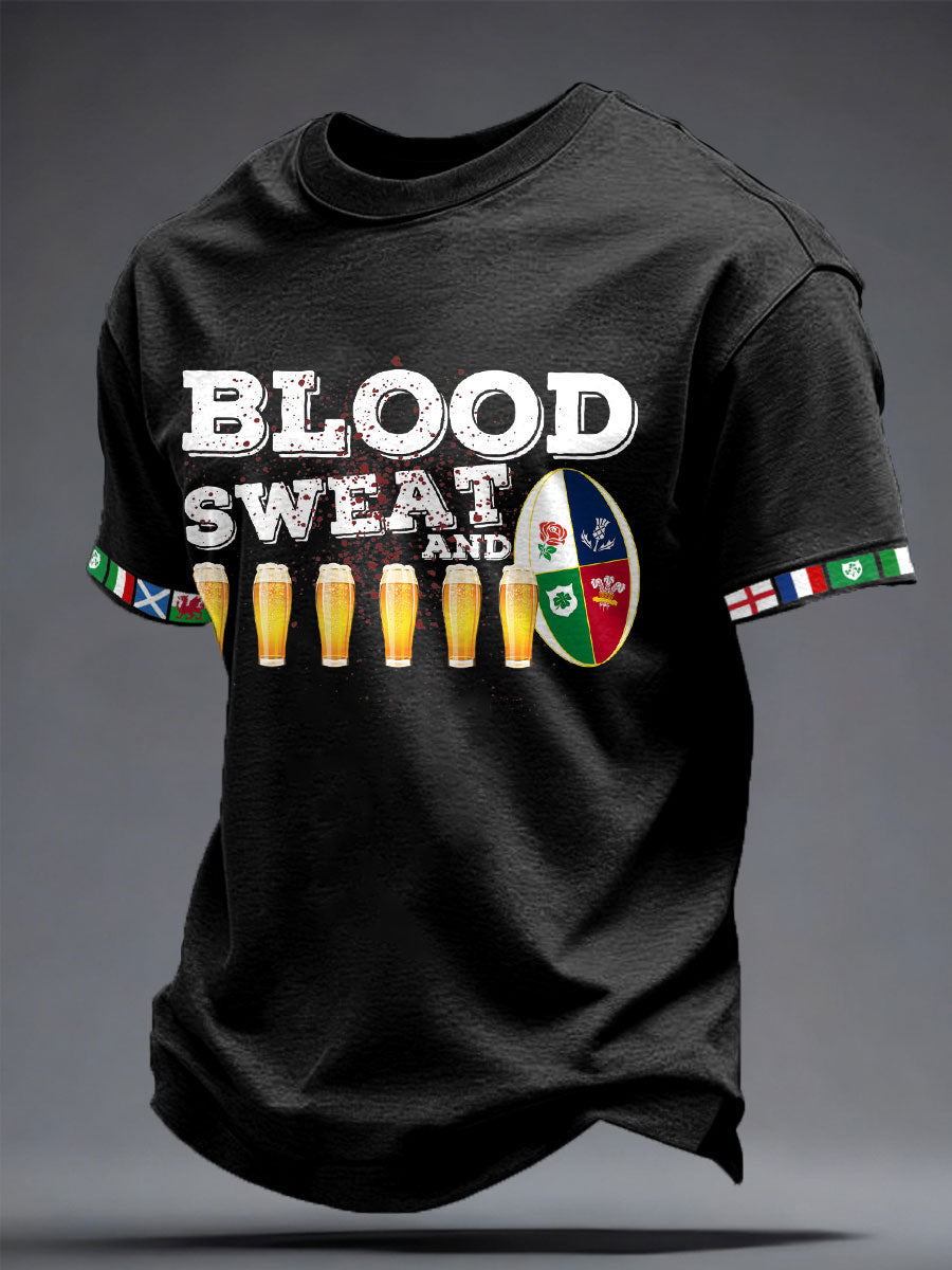 T-shirt imprimé 6 Nations Rugby Lover Homme