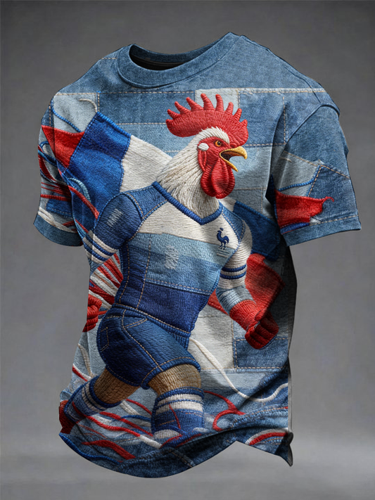 T-shirt à manches courtes France Rugby Homme