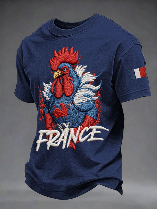 T-shirt France Rugby à manches courtes Homme