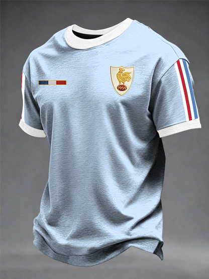 T-shirt à manches courtes France Rugby pour hommes