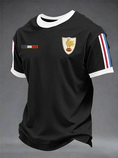 T-shirt à manches courtes France Rugby pour hommes