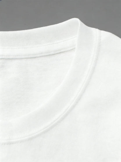 Rétro Français Badge Patriot Art 100% Coton T-Shirt