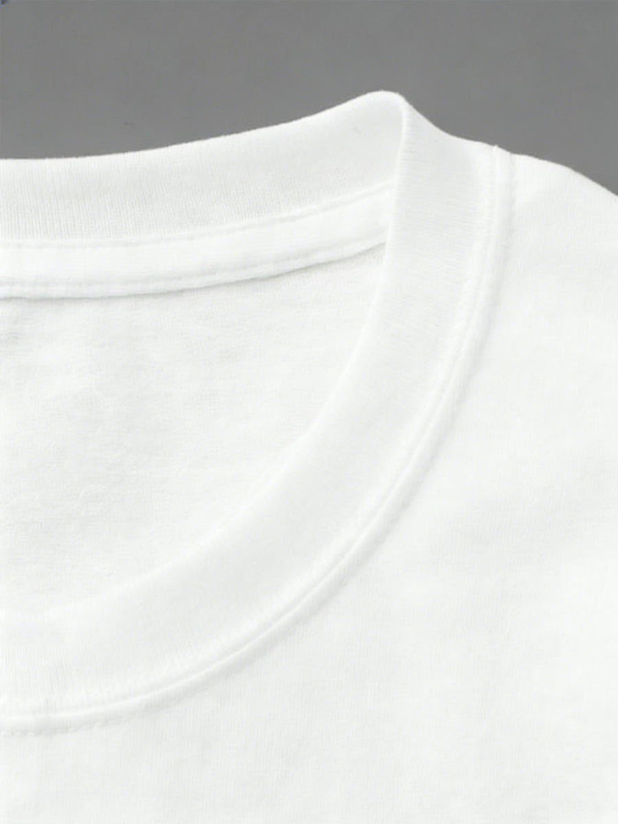 Rétro Français Coq Rugby Art 100% Coton T-Shirt