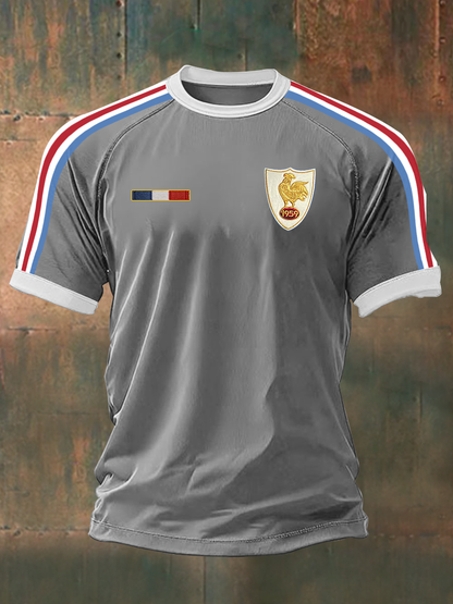 T-shirt à manches courtes France Rugby pour hommes