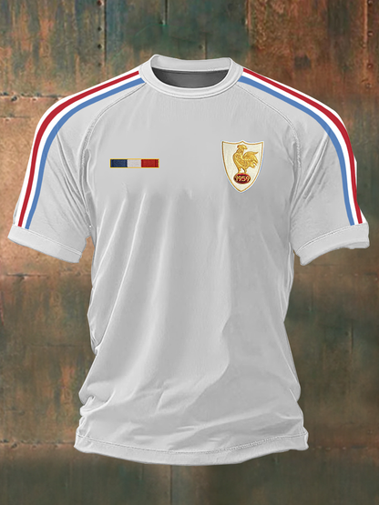 T-shirt à manches courtes France Rugby pour hommes