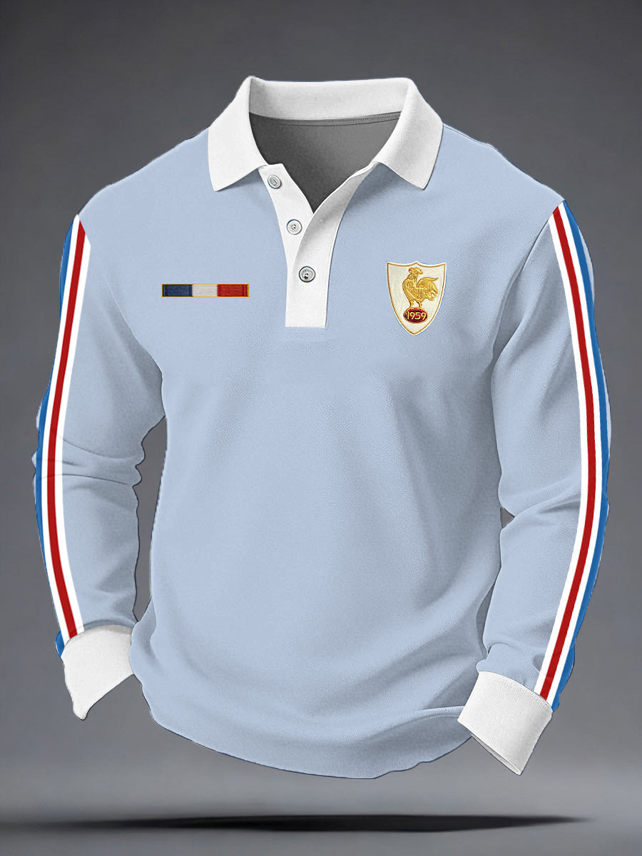 Chemise à manches longues France Rugby Homme