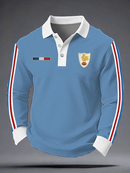 Chemise à manches longues France Rugby Homme