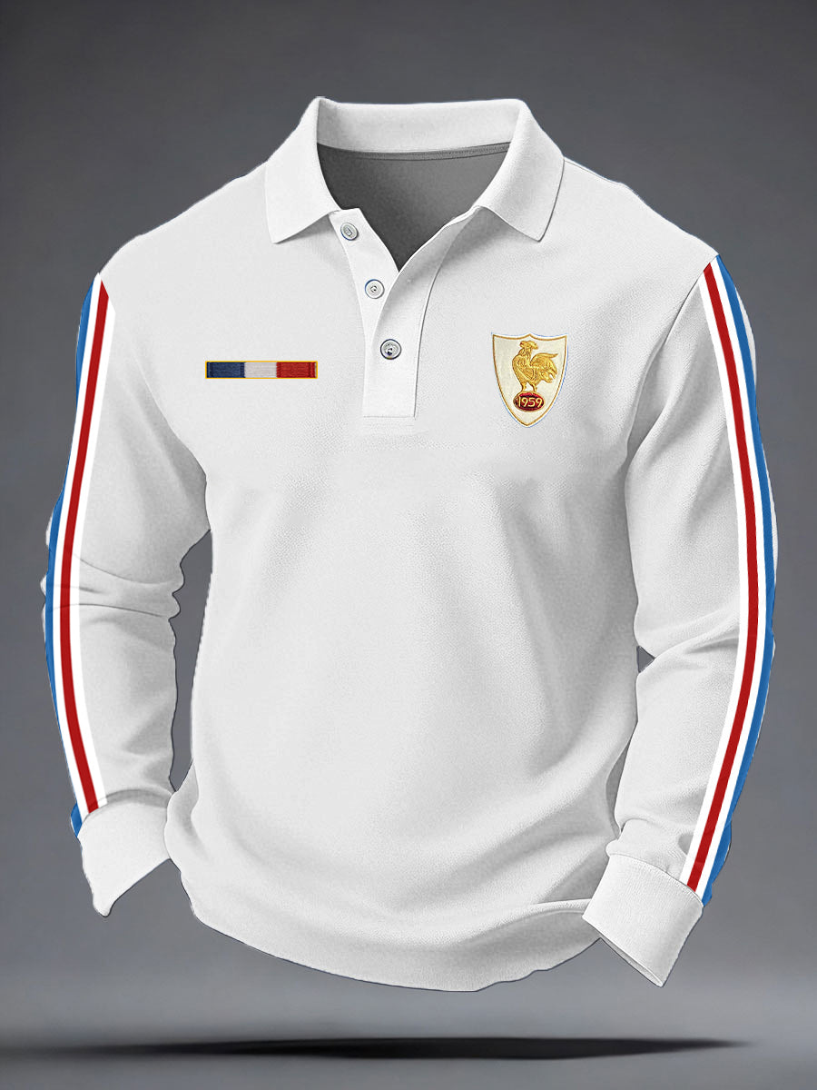 Chemise à manches longues France Rugby Homme