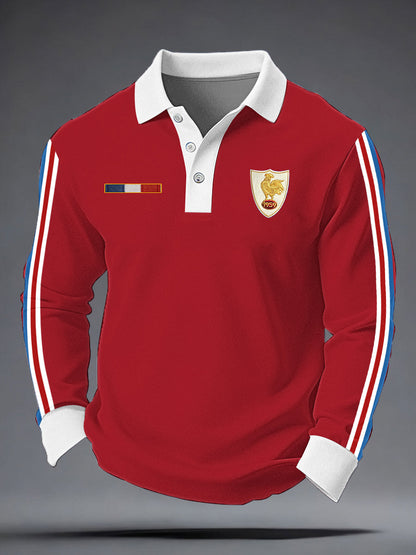 Chemise à manches longues France Rugby Homme