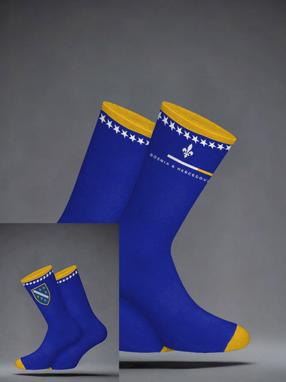 Chaussettes imprimées Bosnia Football Lover ZMAJEVI