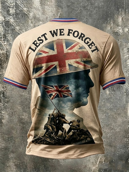 T-shirt à manches courtes Lest We Forget Homme