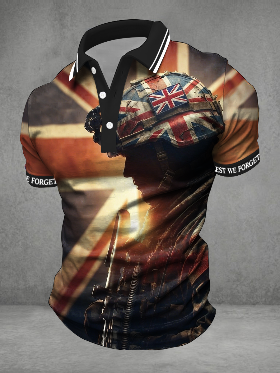 T-shirt Lest We Forget pour hommes