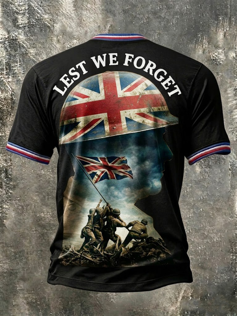 T-shirt à manches courtes Lest We Forget Homme