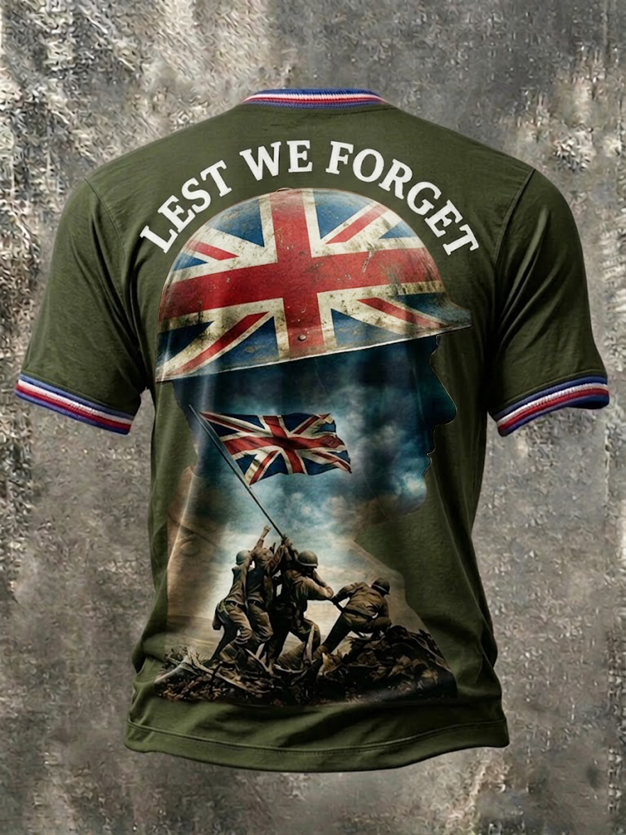 T-shirt à manches courtes Lest We Forget Homme