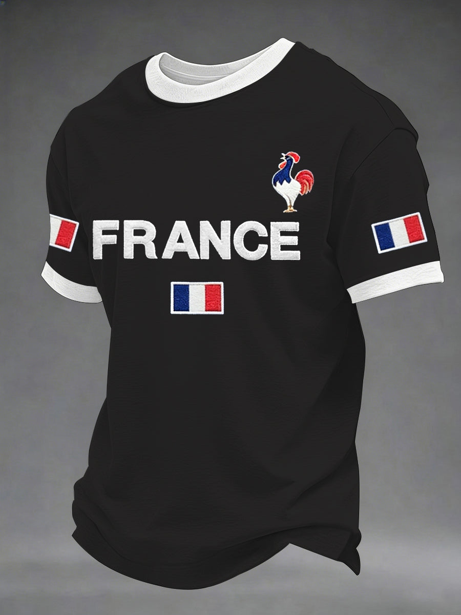 T-shirt à manches courtes pour hommes