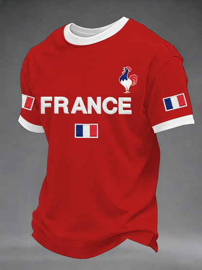 T-shirt à manches courtes pour hommes