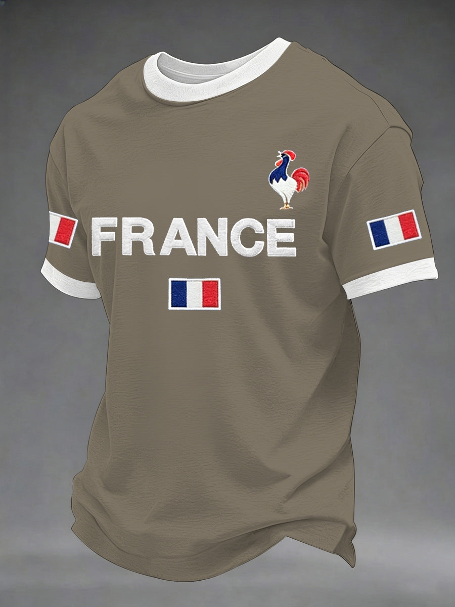 T-shirt à manches courtes pour hommes