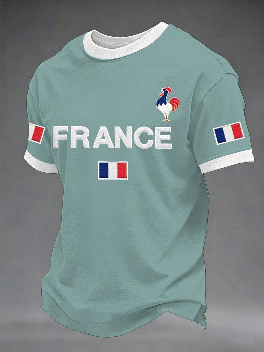 T-shirt à manches courtes pour hommes