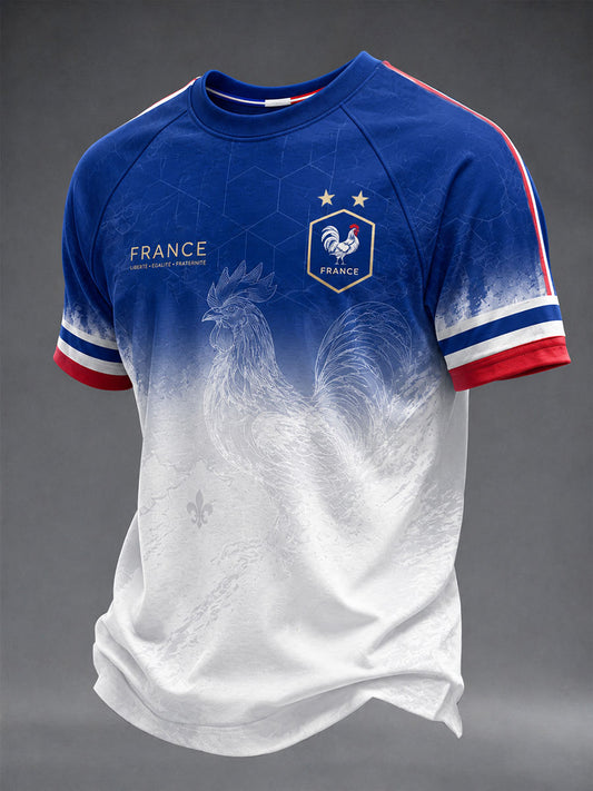 T-shirt manches courtes France Football pour homme