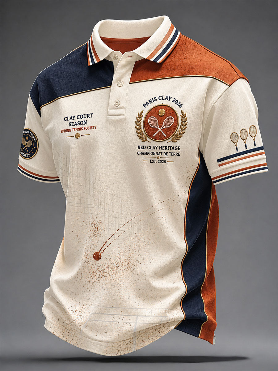 Chemise de tennis pour hommes de la marque Franch