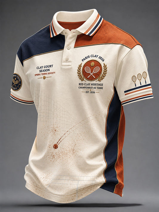 Chemise de tennis pour hommes de la marque Franch