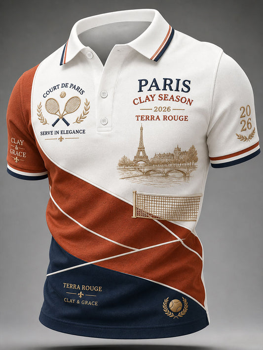 Chemise de tennis pour hommes de la marque Franch