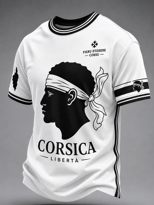 T-shirt à manches courtes Corse pour homme